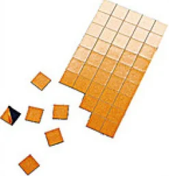 Selbstklebende Magnet-Takkis 1x1 cm, 100 Stück