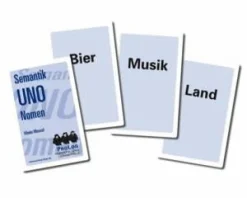 Semantik-UNO Nomen, Wortkartenspiel für 2-5 Spieler