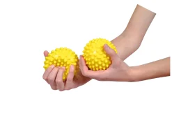 Sensy-Ball gelb, 2er-Set, 10 cm