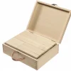 Set Bausteinkoffer mit Quaderbausteinen: Inhalt 167 Quaderbausteine, Buche natur