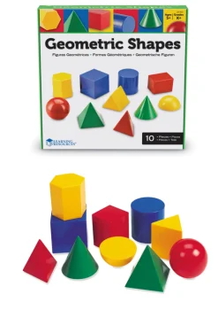 Set Geometrische Körper, 10-teilig, 8-12 Jahre