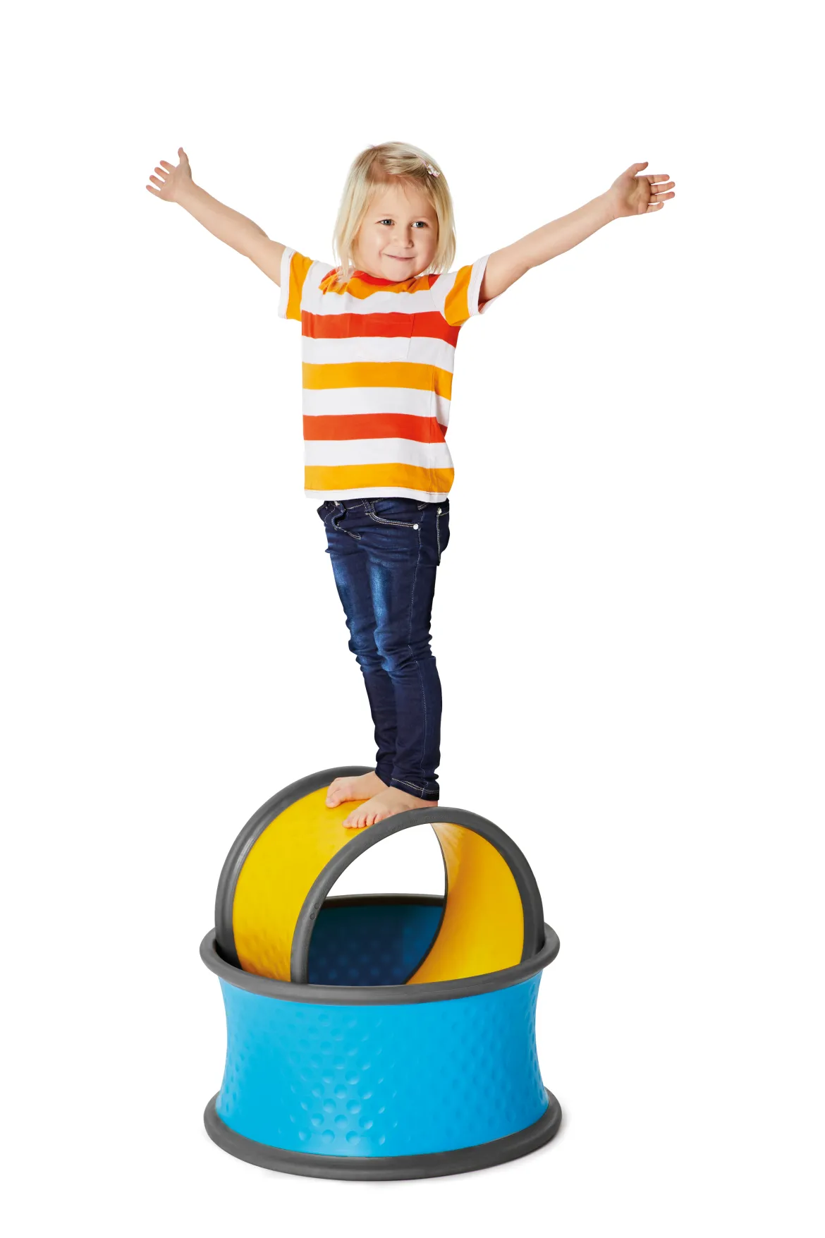 Set mit Body Wheel Small und Large, 2 Motorik-Übungsgeräte, 46 und 59 cm
