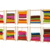 Set mit 10 kleinen Webrahmen, 16,5 x 22 cm, ab 3 Jahre