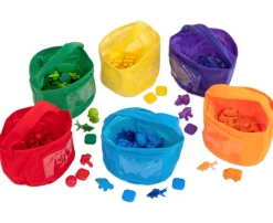 Set mit 6 Sortierkörbchen, 3-6 Jahre