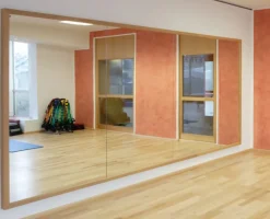 Sicherheitsspiegel Kristall 200 x 100 cm, stoß- und bruchfest - ohne Montagematerial und Leisten