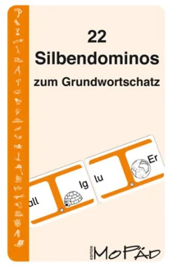 22 Silbendominos zum Grundwortschatz