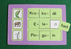 Silbenlesen, lautgetreues Lesematerial