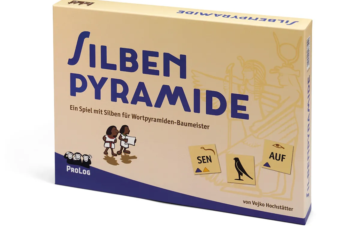 Silbenpyramide, Sprachförderspiel, ab 6 Jahre