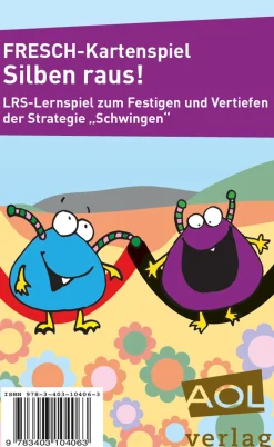Silben raus!, Kartenspiel, 1.-4. Klasse