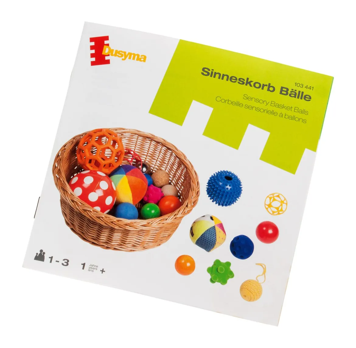 Sinneskorb Bälle, ab 1 Jahr