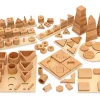 Sinnesmaterial-Krippen-Set, 12 unterschiedliche Steckspiele, 1-4 Jahre