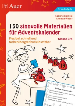 150 sinnvolle Materialien für Adventskalender 3/4, Buch, 3. und 4. Klasse