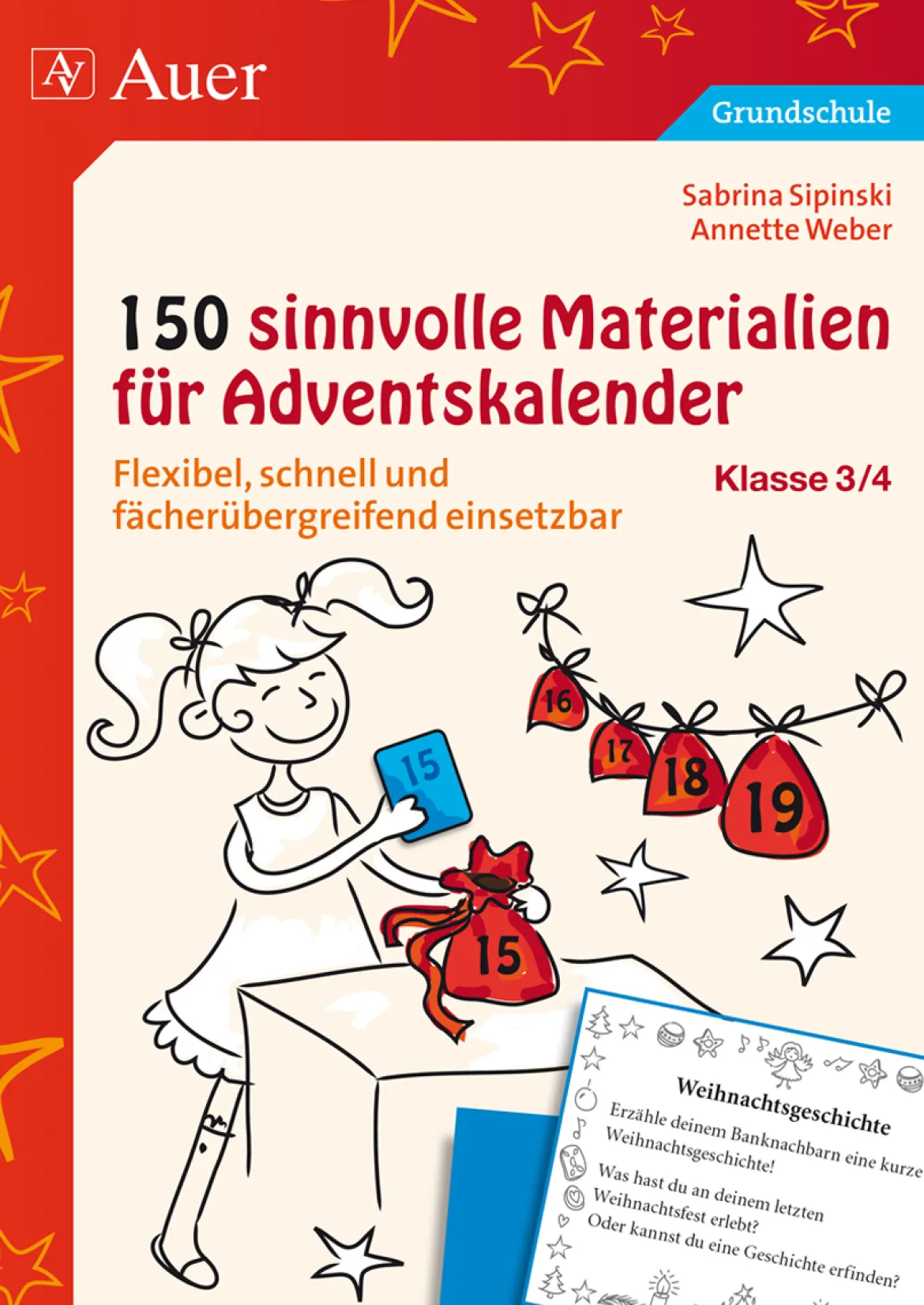 150 sinnvolle Materialien für Adventskalender 3/4, Buch, 3. und 4. Klasse