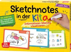 Sketchnotes in der Kita, Kartensatz