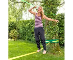 Slackline Set mit Hilfsseil, ab 3 Jahre