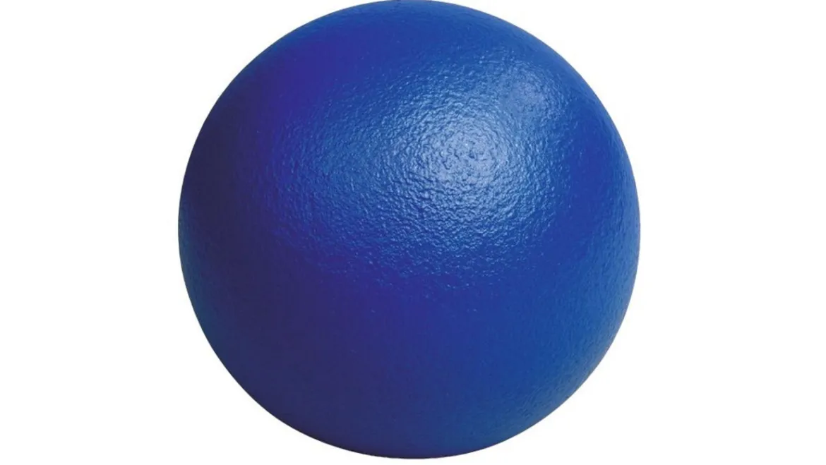 Softball, beschichtet, 16 cm, blau, 92 g