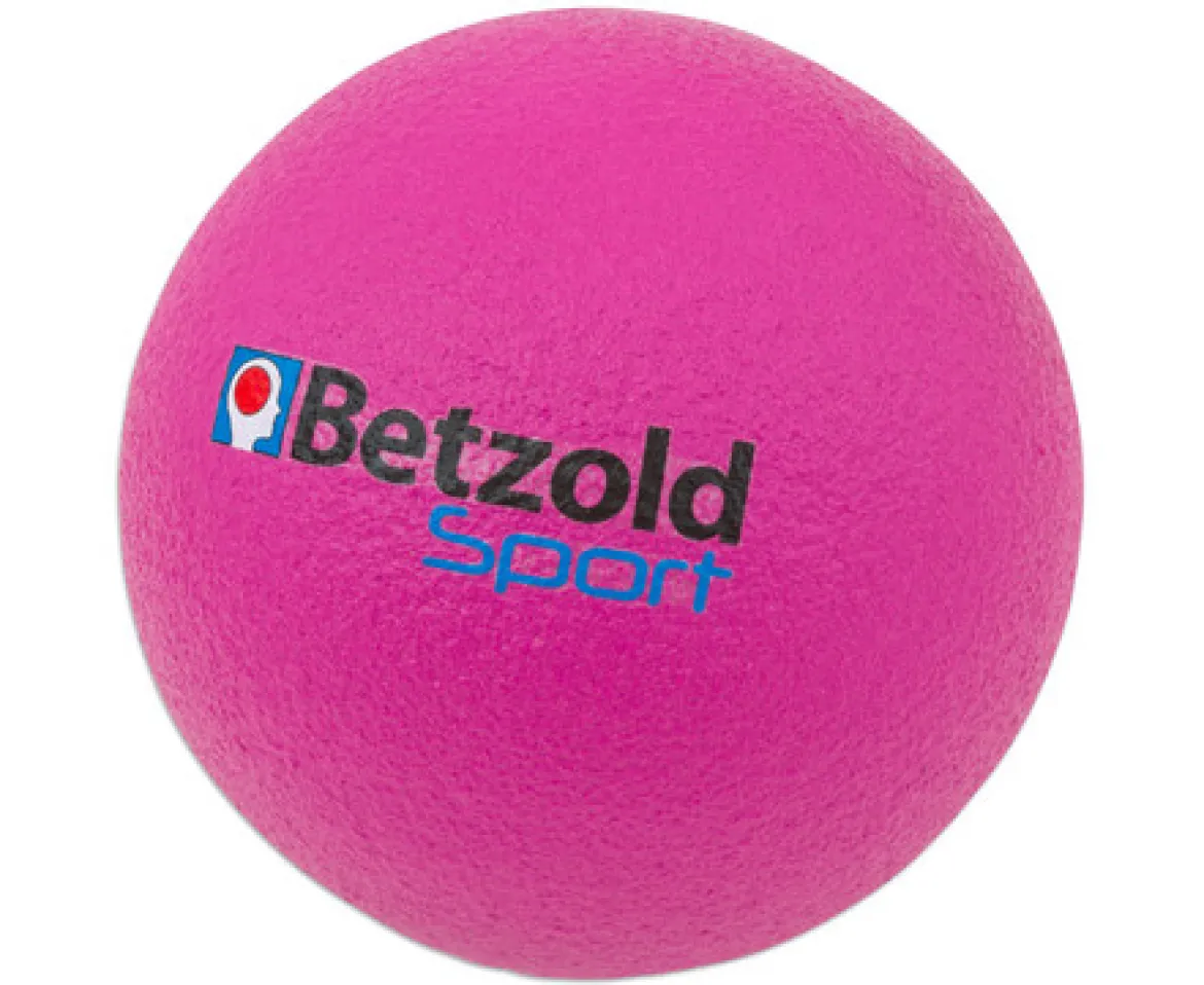 Softball, beschichtet, 15 cm, pink