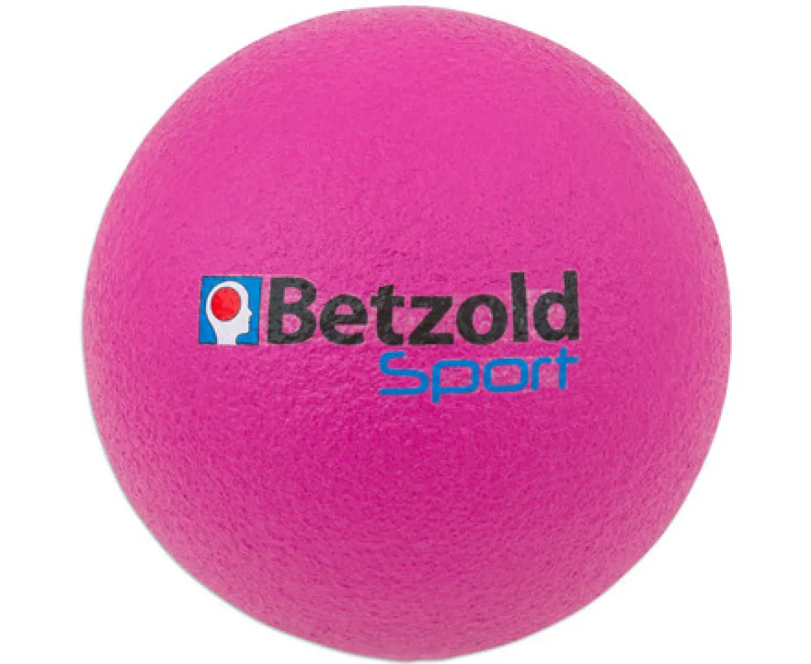 Softball, beschichtet, 15 cm, pink