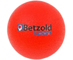 Softball, beschichtet, 15 cm, rot