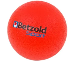 Softball, beschichtet, 15 cm, rot