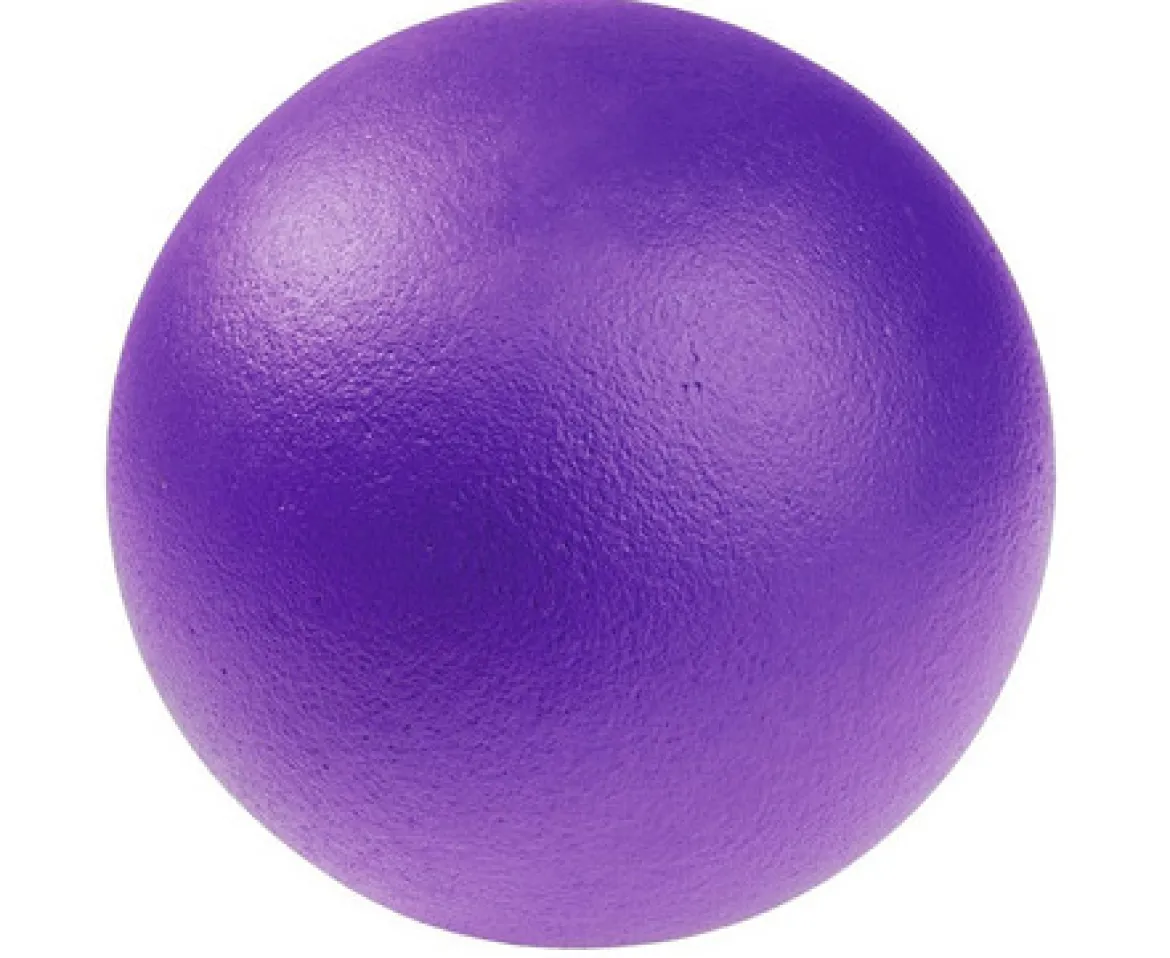 Softball, beschichtet, 21 cm, violett, 200 g