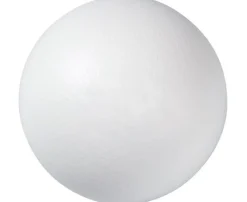 Softball, beschichtet, 21 cm, weiß, 200 g