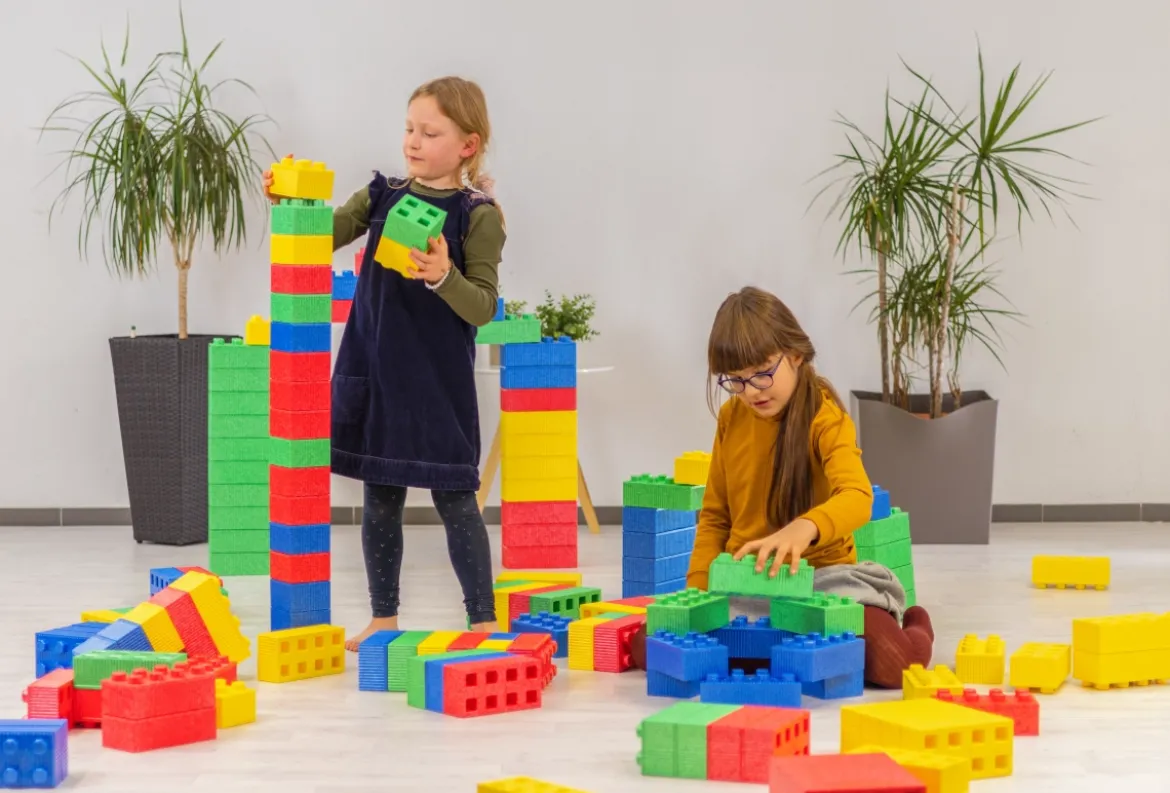Softbausteine, MODO SoftSteine, 76-teilig, EPP-Schaumstoff, mehrfarbig