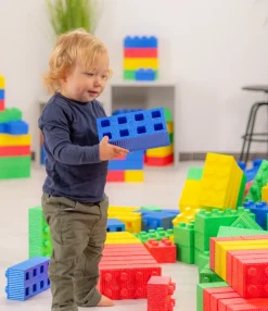 Softbausteine, MODO SoftSteine, 76-teilig, EPP-Schaumstoff, mehrfarbig