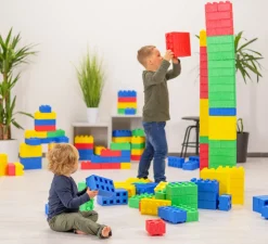 Softbausteine, MODO SoftSteine, 76-teilig, EPP-Schaumstoff, mehrfarbig