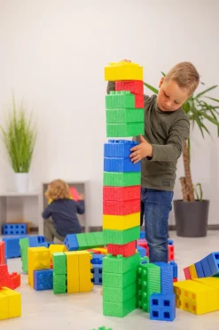 Softbausteine, MODO SoftSteine, 76-teilig, EPP-Schaumstoff, mehrfarbig