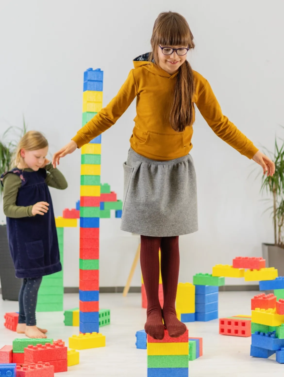 Softbausteine, MODO SoftSteine, 76-teilig, EPP-Schaumstoff, mehrfarbig
