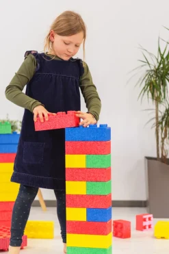 Softbausteine, MODO SoftSteine, 76-teilig, EPP-Schaumstoff, mehrfarbig