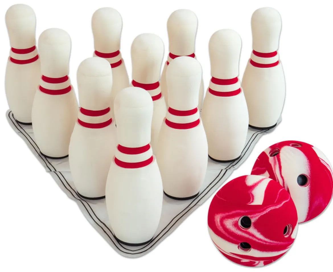 Soft-Bowling-Set inkl. Tasche, ab 5 Jahre
