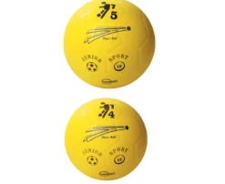 Soft-Fußball, Kickapoo, Größe 5, gelb, 22 cm, 7-14 Jahre