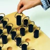 Solitär Bügelstecker, mit Spielbrett, ab 3 Jahre