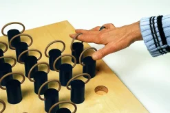 Solitär Bügelstecker, mit Spielbrett, ab 3 Jahre