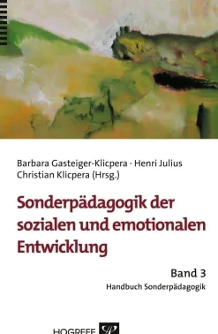 Sonderpädagogik der sozialen und emotionalen Entwicklung, Buch