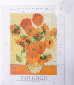 Sonnenblumen von van Gogh, Holzpuzzle