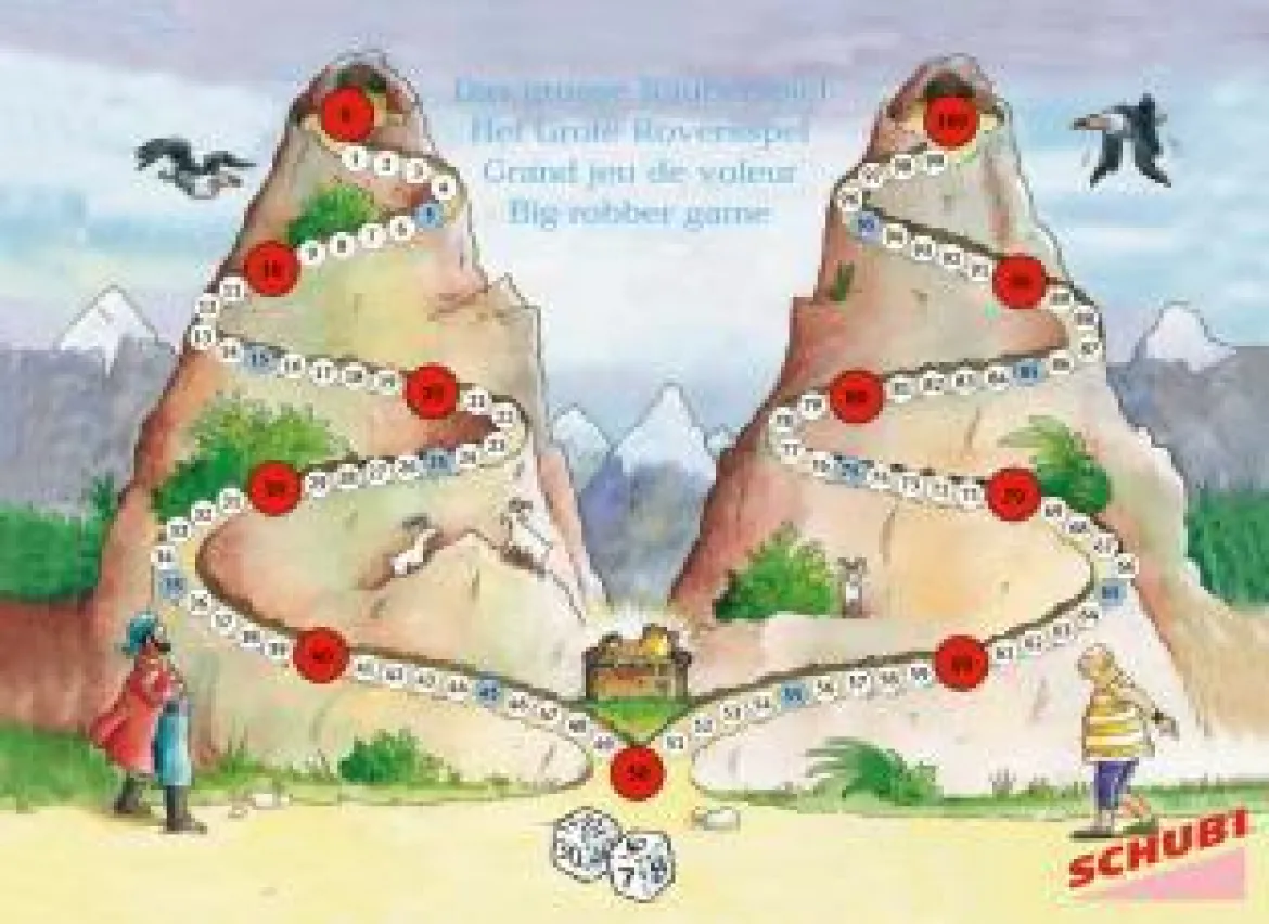 Sonnenspiel / Räuberspiel, Würfelspiele, 6-7 Jahre