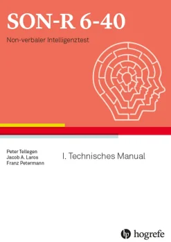 SON-R 6-40 Non-verbaler Intelligenztest, Testkoffer mit Testmaterial, inkl. Auswertungsprogramm (ohne Manuale I-III, Auswertungsbogen und Zeichenmuster)