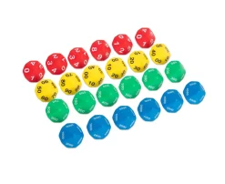 Sortierbox mit 24 Stellenwert-Würfeln, 7-10 Jahre