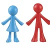Sortierfiguren Familie, 72 Figuren in Kunststoffeimer