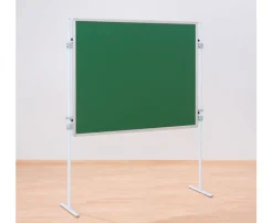 Sparset Tafelreihe, Tafeloberfläche grün, 3 Tafeln, 4 T-Fuß-Stative