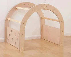 Spielbogen und Kuschelhöhle, Indoor, aus Holz