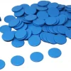 Spielchips blau, 100 Stück aus RE-Plastic
