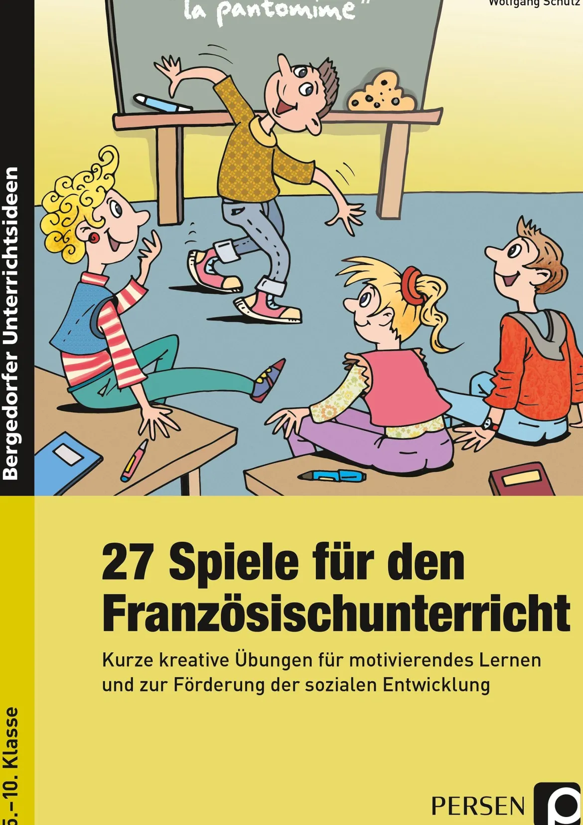 27 Spiele für den Französischunterricht, Buch, 5.-10. Klasse
