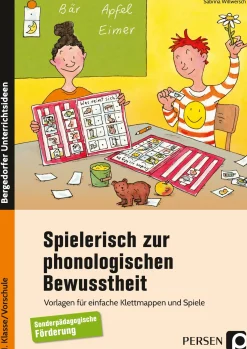 Spielerisch zur phonologischen Bewusstheit, Buch, Klasse 1, Vorschule
