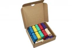 Spielfiguren in 6 Farben aus RE-Wood