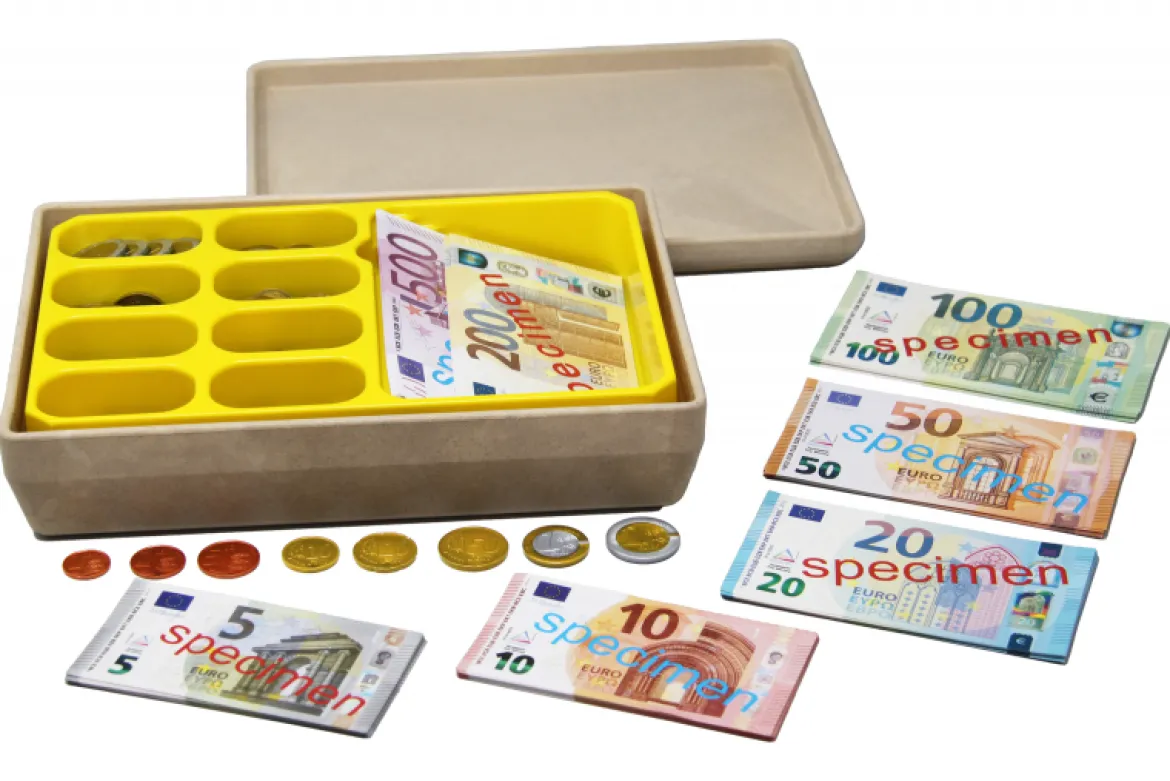 Spielgeldbox, Rechengeldkoffer