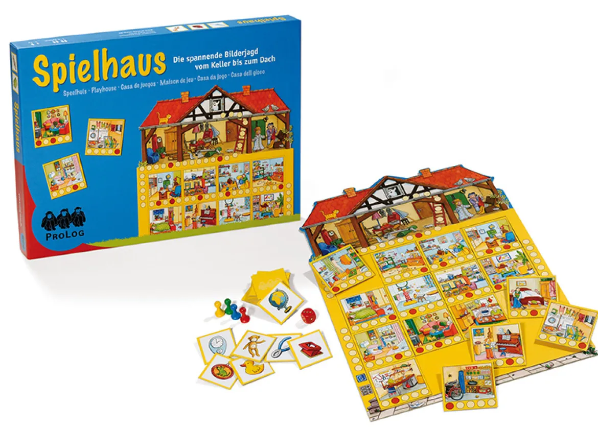 Spielhaus, Lernspiel, ab 4 Jahre